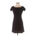 Cooperative Casual Dress - A-Line: Black Print Dresses - Women's Size Small