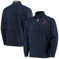Men's Vineyard Vines Navy St. Louis Cardinals Shep Shirt Quarter-Zip Sweatshirt