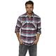 Rokker Orlando Flannel Shirt, white-red-blue, Size L