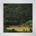 Loon Peak® Green Trees On Brown Field During Daytime - 1 Piece Rectangle Graphic Art Print On Wrapped Canvas in Brown/Green | Wayfair