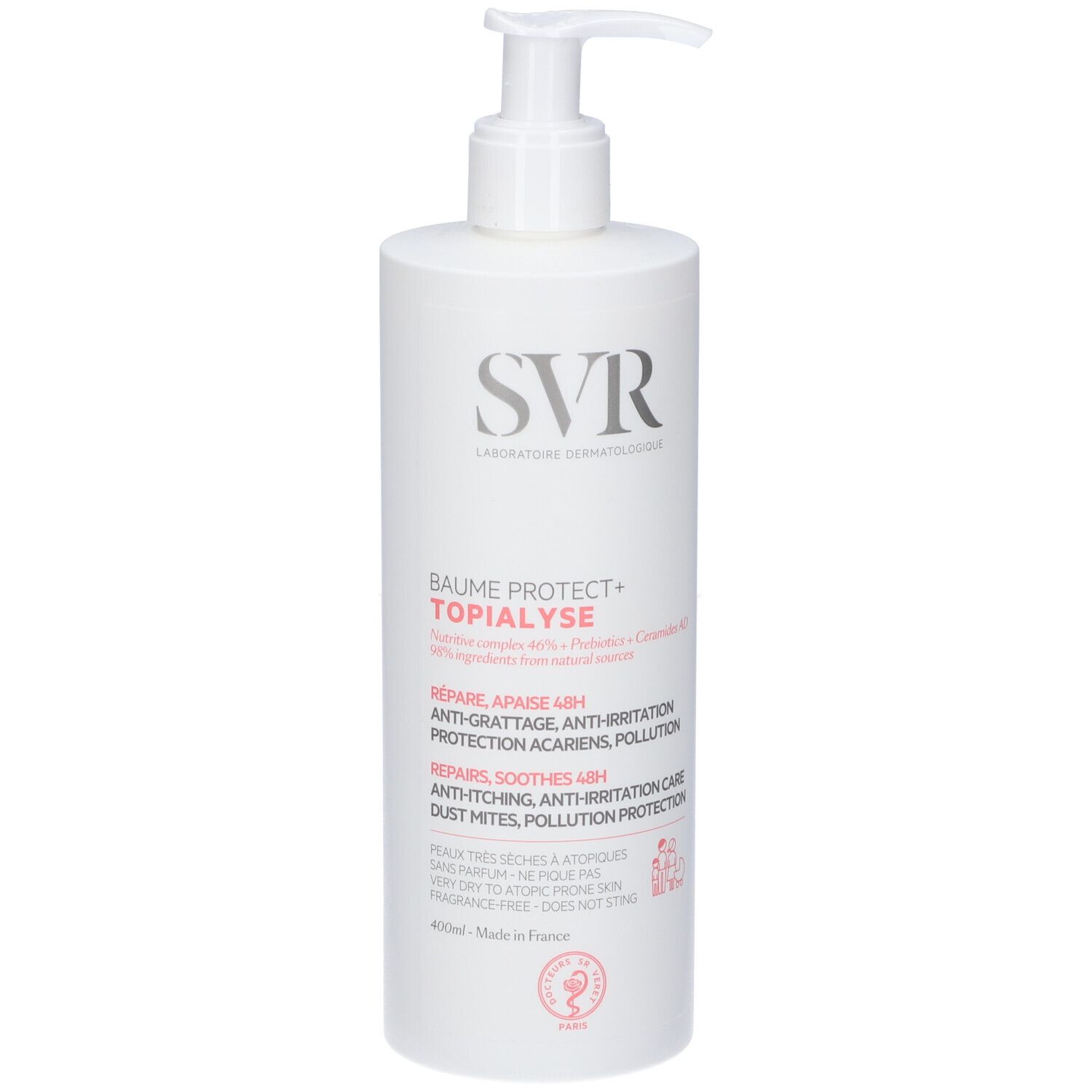 SVR Topialyse Baume Protect 400 ml Balsamo