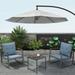 Pyramid Home Decor 3-Piece Rocking Bistro Set