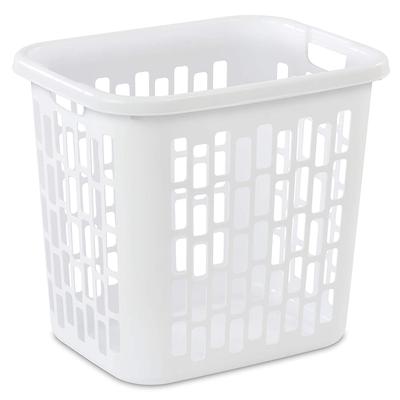 Sterilite Ultra Easy Carry Plastic Dirty Clothes Laundry Basket Hamper (12 Pack) - 24