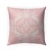 BUNNY HOP PILLOW PINK Indoor|Outdoor Pillow By Kavka Designs