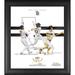 Fernando Tatis Jr. Jake Cronenworth & Manny Machado San Diego Padres Framed 15" x 17" Franchise Foundations Collage with a Piece of Game-Used Baseball - Limited Edition 619