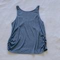 Nike Tops | Nike Cinched Side Tank Top | Women’s Large | Dri-Fit | Color: Blue/Gray | Size: L