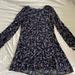 American Eagle Outfitters Dresses | Boho Dress! Adorable Floral American Eagle Dress. | Color: Blue | Size: S