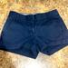 J. Crew Shorts | **J Crew Chino Navy Blue Short Shorts** | Color: Blue | Size: 2