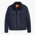 Levi's Jackets & Coats | Levis Mens Original Trucker Jacket Denim Jeans Canvas Sherpa 0117 Dress Blues | Color: Blue | Size: Various