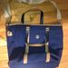 Coach Bags | Coach Navy Blue/Tan Bucket Bag | Color: Blue/Tan | Size: Os