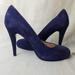 Nine West Shoes | $38 Nwob Nine West 'Swanky' Suede Swanky Pump | Color: Blue/Purple | Size: 9.5