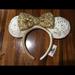 Disney Accessories | Disney 50th Anniversary Ears | Color: Cream/Gold | Size: Os