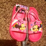 Disney Shoes | Disney Minnie Mouse Toddler Girl's Sandals | Color: Pink | Size: 9/10 Toddler