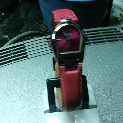 Coach Accessories | Coach Pink Face And Pink Band No Scratches On Crystal | Color: Pink/Silver | Size: Os
