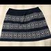 Madewell Skirts | Madewell Skirt Women’s Navy White Baja Stripes Embroidered Pockets Sz Small | Color: Blue/White | Size: S