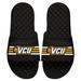 Men's ISlide Black VCU Rams Varsity Stripes Slide Sandals