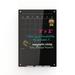 Audio-Visual Direct Wall Mounted Glass Board, 24" x 36" Glass | 24 H x 0.15 W x 0.15 D in | Wayfair GBPB6090-MBAT