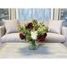 Creative Displays, Inc. Hydrangea Sedum & Ivy Floral Plastic/Polysilk | 20 H x 24 W x 24 D in | Wayfair CDFL7048