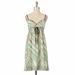 Anthropologie Dresses | Anthropologie Viola Snow Pea Green Dress Size 8 | Color: Brown/Green | Size: 8