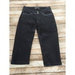 Levi's Jeans | Levi's Cropped Denim Stitched Women Jeans Sz 10 | Color: Black | Size: 10