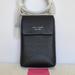 Kate Spade Bags | Kate Spade Bradley North/South Leather Phone Crossbody-Black Color | Color: Black | Size: 4.25” W X 6.75” H X 1” D