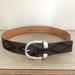 Michael Kors Accessories | Michael Kors Black Leather Horseshoe Buckle Belt Size Medium | Color: Black | Size: Medium