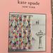 Kate Spade Bath | Kate Spade Paintball Floral Shower Curtain - Nwt | Color: Blue/Pink | Size: 72" X 72"