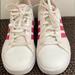 Adidas Shoes | Adidas Grand Court Girls Sneaker Size 2.5. Guc | Color: Pink/White | Size: 2.5g