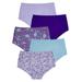 Plus Size Women's Stretch Cotton Brief 5-Pack by Comfort Choice in Tulip Pack (Size 13) Underwear