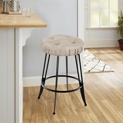 Luzerne Bar Stool Covers by MADISON INDUSTRIES in Sand (Size DINING CHR)