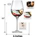 Orren Ellis Alexader 28 oz. White Wine Glass Glass | 5.35 H x 7.17 W in | Wayfair 150B935BC45F432DBC0CD36AE9CB60B3