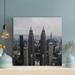 Latitude Run® High Rise Buildings During Daytime 1 - 1 Piece Rectangle Graphic Art Print On Wrapped Canvas in Gray | 12 H x 12 W x 2 D in | Wayfair