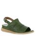 Miz Mooz Cornwall Slingback - Womens EURO 37 Green Sandal Medium