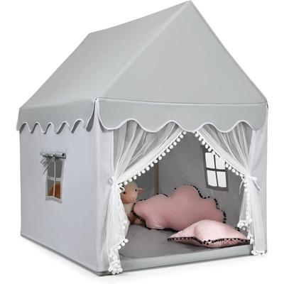 Kinderspielhaus Kinderzelt Spielhaus Prinzess Prinzessin, Kinderspielzelt Stoffzelt mit Image