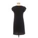 Gap Casual Dress - Shift: Black Solid Dresses - Women's Size X-Small