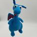 Disney Toys | Disney Doc Mcstuffins Stuffy The Blue Dragon 8" Tall Plush Stuffed Toy Just Play | Color: Blue/Orange | Size: Osbb