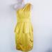 Jessica Simpson Dresses | Jessica Simpson One Shoulder Dress | Color: Yellow | Size: 6