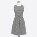 J. Crew Dresses | J Crew Striped Daybreak Ponte Dress, Size Medium | Color: Black/White | Size: M