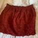 Madewell Skirts | Madewell Eyelet Mini Skirt | Color: Red | Size: M