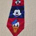 Disney Accessories | Disney World Mickey And Friend's Silk Neck Tie | Color: Blue/Red | Size: Os