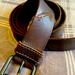 American Eagle Outfitters Accessories | American Eagle Mens Leather Belt. Size 34w. Brown. | Color: Brown | Size: 34w