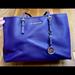 Michael Kors Bags | Michael Kors Purple Saffiano Leather Shoulder Bag | Color: Purple | Size: Os