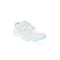 Women's Stability Walker Sneaker by Propet in White Light Blue (Size 9 M)