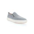 Women's Kate Leather Slip On Sneaker by Propet in Grey (Size 7 M)