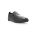 Women's Kate Leather Slip On Sneaker by Propet in Black (Size 7 1/2 M)