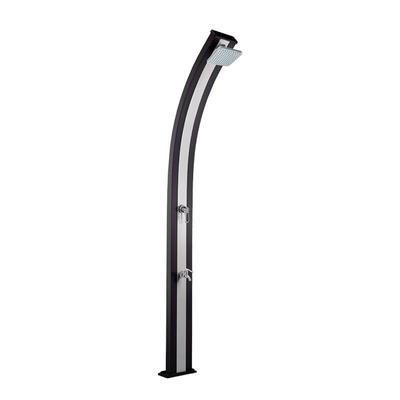 Formidra - Spring Solardusche 30 Liter Gartendusche Außendusche Aluminium Anthrazit/Silber Image