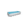 Piscine Bestway Rectangulaire Power Steel 7,32 x 3,66 h1,32m Système de filtration - a sable