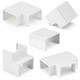 Accessoires d'installation de goulottes électriques Assortiment 12X7Mm Inofix Blanc 3410-2-