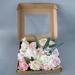 Primrue Peony Roses Iris Berry Floral Arrangement Silk/Foam | 11 H x 10 W x 2.16 D in | Wayfair 00BBF2C455A5412D805C534F93C85E91