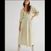 Free People Dresses | Iso Free People Dahlia Dress In Soda Line Size Xs. | Color: Tan | Size: Xs